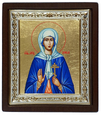 ВІКТОРІЯ (НІКА)   ↕17см ↔15см МДФ Шовкографія Срібло Сусальне золото Емаль Греція