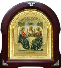 ТРОИЦА СВЯТАЯ   ↕29см ↔26см Литография 