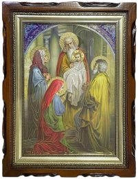 СТРІТЕННЯ ГОСПОДНЄ   42/32см  Літографія №43