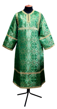 СТИХАРЬ   Зелений   д125см   Парча   