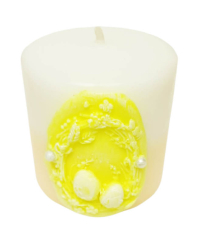 Свічка   ДЕКОРАТИВНА ПАСХАЛЬНА  ↕ 6см  Парафін 