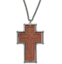 Хрест НАПЕРСТНИЙ Ієрейський Постовий  8.5/5.5см  Дерево  