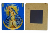 ОСТРОБРАМСЬКА ↕8см ↔6,5см ДСП Літографія на магніті