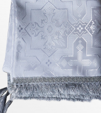 СКАТЕРТИНА   Біла   р1,45/1,45 м   Парча