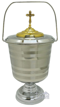 ВІДРО Водоосвятне з підставкою 7л 