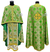 Облачення  Зелене  60р/д140см   Парча "Зірка"