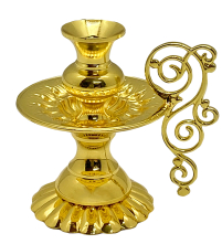 ПІДСВІЧНИК   ↕5.5см Ø8мм  Метал Китай