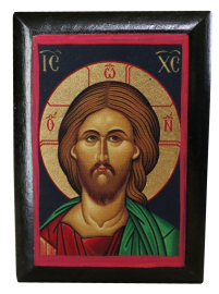 Пара Вседержитель Казанская  7/10см Дерево Шелкография Сусальное золото