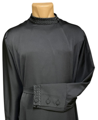 Підрясник грецький   Чорний 48р   Шовк штучний ЄВРОСОФТ Вишивка  