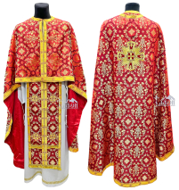 Облачення  Червоне   56р/д145см   Парча "Гілка" 