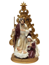 РІЗДВЯНИЙ  ВЕРТЕП  ↕29см ↔15см Полімер