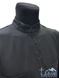 Подрясник греческий   Черный 46р   Габардин «Колос»