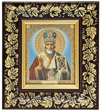 НИКОЛАЙ ЧУДОТВОРЕЦ   19/17см   Литография