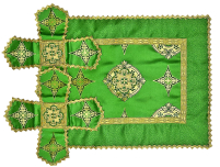 ПОКРОВЦІ, ПОВІТРЯ   Зелені   0.5л   Парча  