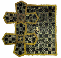 ПОКРОВЦЫ, ВОЗДУХ   Черные  1л   Парча  