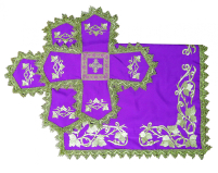 ПОКРОВЦІ, ПОВІТРЯ   Фіолетові   0,75-1л   Габардин Вишивка   