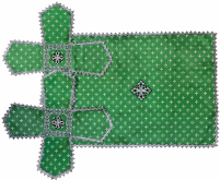 ПОКРОВЦІ, ПОВІТРЯ   Зелені    0,75-1л   Парча  