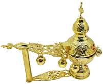 КАЦЕЯ   в23/д28/ш8см   Латунь Греція   (1141)