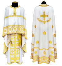Облачення  Біло-золоте  54р/д145см   Грецький купюр 