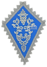 ПІДСТАВКА під хрест Блакитна 45/31см Габардин