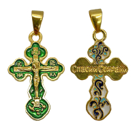 Крестик НАТЕЛЬНЫЙ   ↕2см ↔1.2см  Металический  