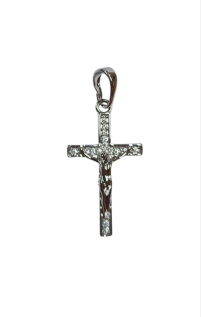 Крестик НАТЕЛЬНЫЙ    ↕3.2 ↔1.5 см   Медицынский сплав