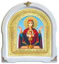 НЕУПИВАЕМА ЧАША   ↕29см ↔26см Літографія   12-А-44