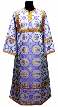 СТИХАРЬ   Фіолетовий   д130см   Парча   