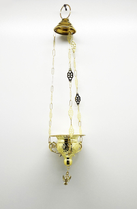 ЛАМПАДА  подвесная   д52/в12/ш14см  Греция  (1232)