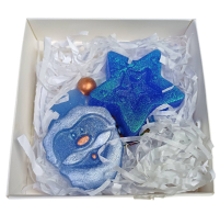 МЫЛО ручной работы "УКРАРЕШИЯ для ЕЛКИ" Набор 90 г.