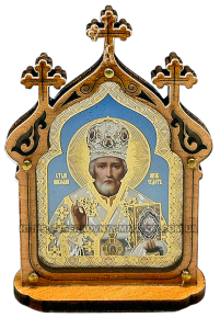 НИКОЛАЙ ЧУДОТВОРЕЦ  на подставке 7,5см