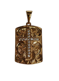 КУЛОН   ↕3.5 ↔1.8 см   Медичний сплав 