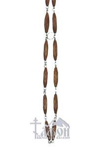 ЦЕПОЧКА для креста   60см Красное дерево   