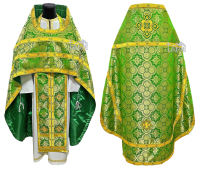 Облачення священника   Зелена 56р/д155см   Парча 