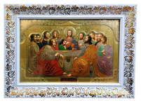 ТАЙНАЯ ВЕЧЕРЯ    ↕26,5см ↔37см Литография