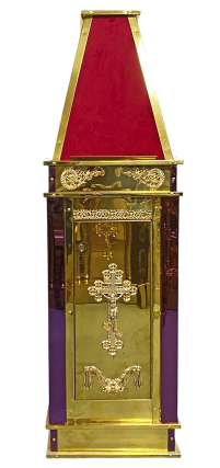 АНАЛОЙ Кліросний ↑175см ↔52см ↕52см МДФ Булат Оксамит (02839)