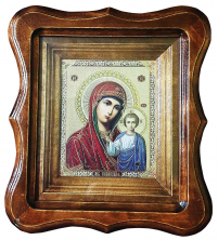 КАЗАНСЬКА   21/19см   Дерево Літографія