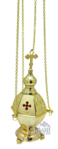 КАДИЛО   ↕65см ↑16см ↔10см   Латунь  Україна 