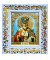 МИКОЛАЙ ЧУДОТВОРЕЦЬ   25/22см   Літографія 