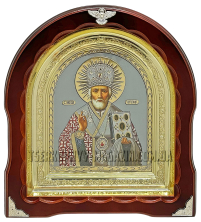 НИКОЛАЙ ЧУДОТВОРЕЦ   ↕26.5см ↔24.4см Литография 