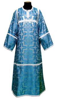 СТИХАРЬ   Блакитний   р40/д140см   Парча