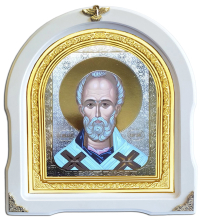 НИКОЛАЙ ЧУДОТВОРЕЦ   ↕29см ↔26см Литография 