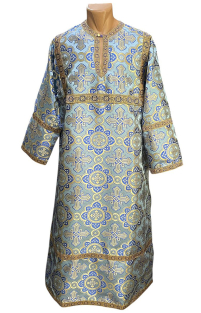 СТИХАРЬ   Блакитний   д130см   Парча   "Сонях"