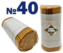 Свечи ПАРАФИНОВЫЕ Темные Круглые  №40   Количество-200шт