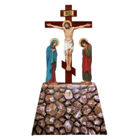 ГОЛГОФА НАПОЛЬНА  ↑240см ↔140см ↕60см ДСП