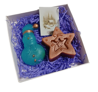 МЫЛО ручной работы "УКРАРЕШИЯ для ЕЛКИ" Набор 110 г.