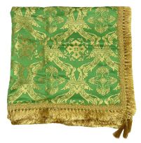 СКАТЕРТИНА   Зелена   р1,60 /1,60 м   Парча