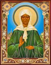 Літографія  40/30см  МАТРОНА  Церковнослов'янська мова