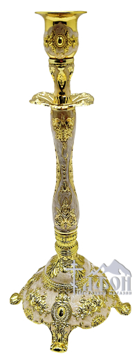 ПІДСВІЧНИК   в30/ш10см   Латунь Китай