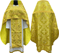 Облачение священника   Желтая   56р/д155см   Парча 
